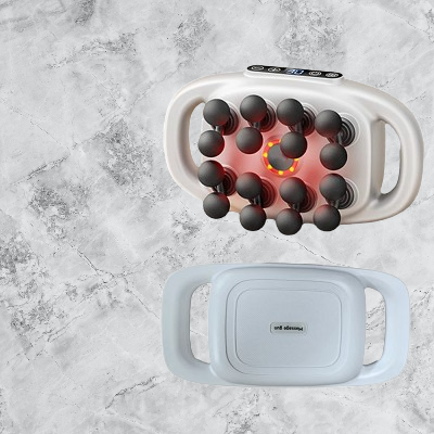Appareil massage - High-FrequencyBodyMassage™ - Blanc 16 têtes